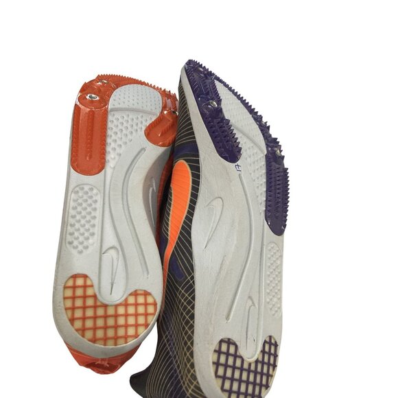 Nike 331037 Matumbo 851 men Size 12 Orange Purple Track Field sneaker no spikes - Picture 6 of 7